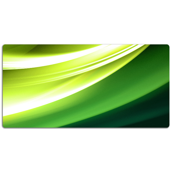 Desk mat Abstraction green