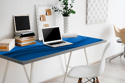 Full desk pad transition blue