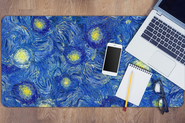 Full desk pad blooming almond