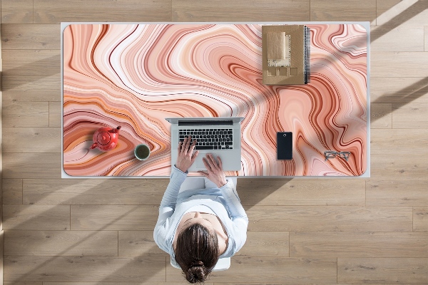 Desk pad Abstraction ecru