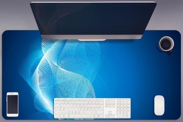 Large desk mat for children Flame