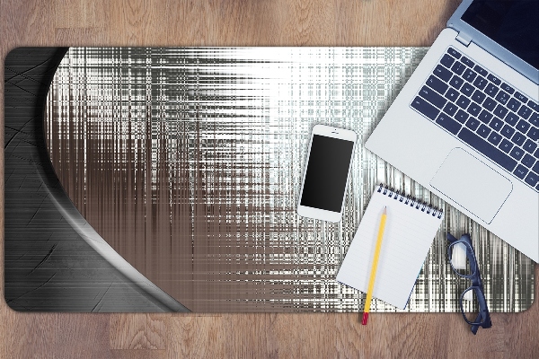 Full desk pad Abstraction silver