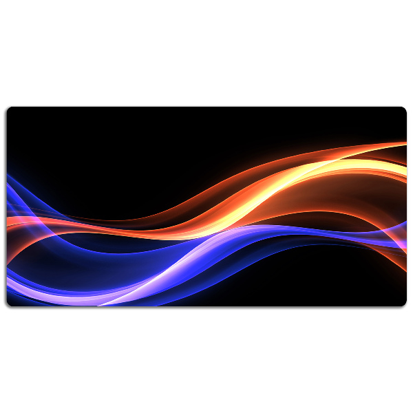 Large desk mat for children Rays
