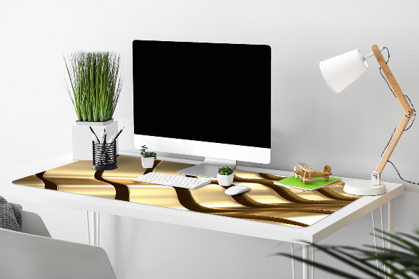 Full desk mat Gold items