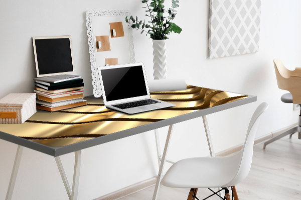 Full desk mat Gold items
