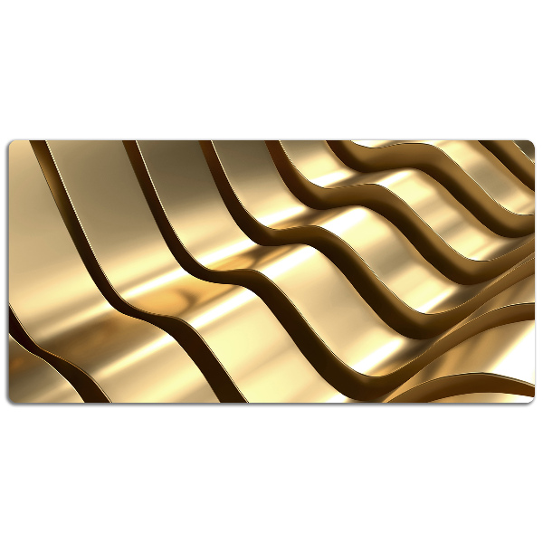 Full desk mat Gold items