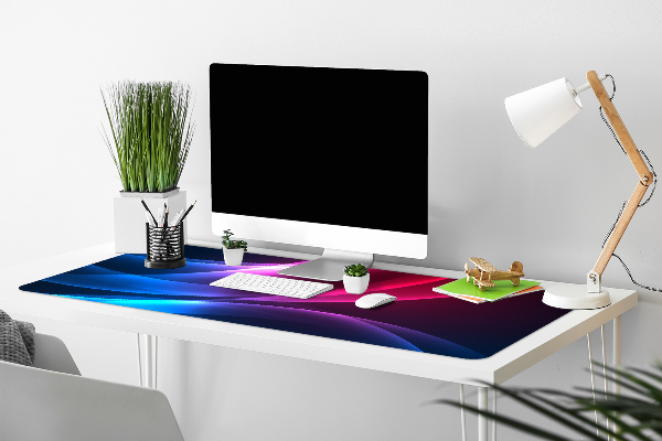 Full desk protector pink transition