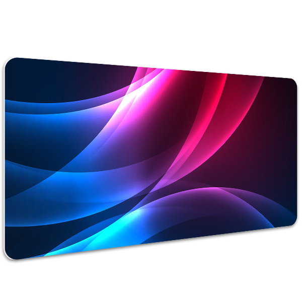 Full desk protector pink transition