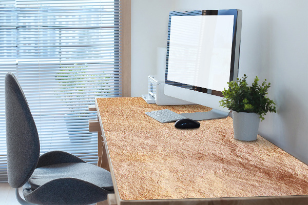 Large desk mat for children Sandstone