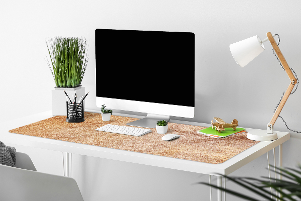 Large desk mat for children Sandstone