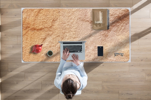 Large desk mat for children Sandstone