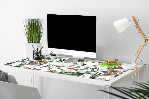 Desk pad Spring flowers