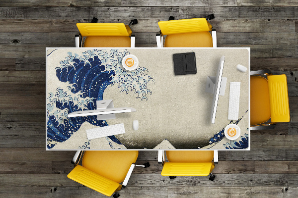 Desk pad Japanese art