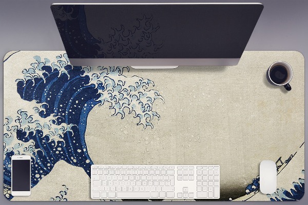 Desk pad Japanese art