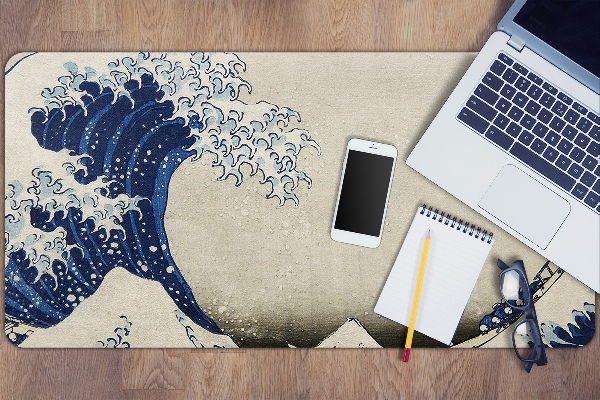 Desk pad Japanese art