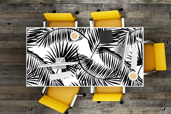 Full desk pad exotic leaves
