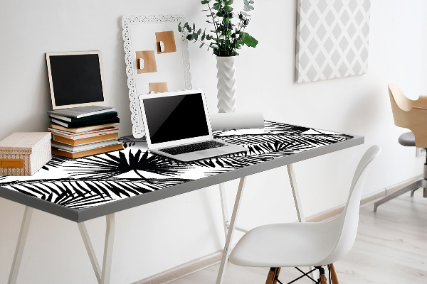 Full desk pad exotic leaves