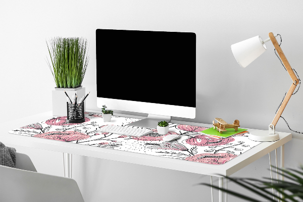 Desk mat Pastel Roses Art