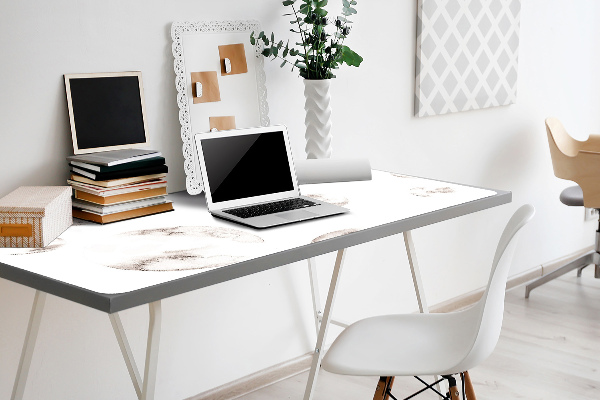 Large desk mat for children moons