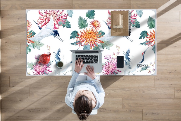 Desk pad Cranes in flight