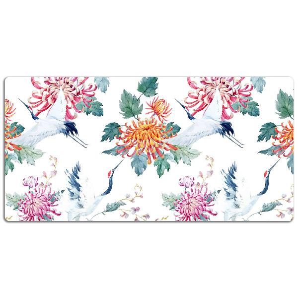 Desk pad Cranes in flight