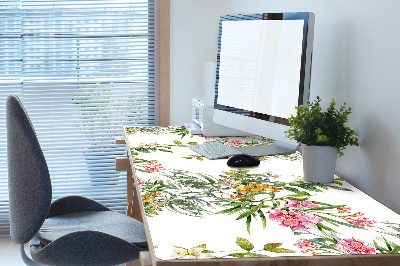 Desk pad The blooming trees