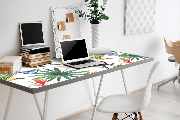 Full desk protector Toucans on a branch