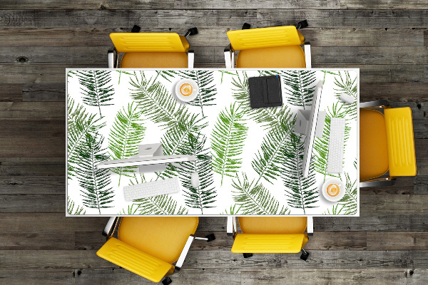 Full desk mat palm leaves