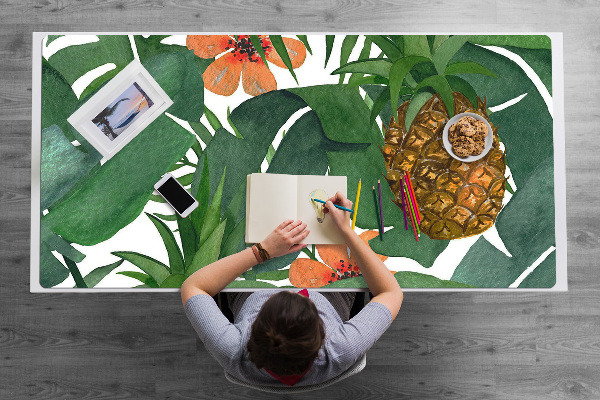 Full desk pad tropical pineapple