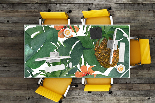 Full desk pad tropical pineapple