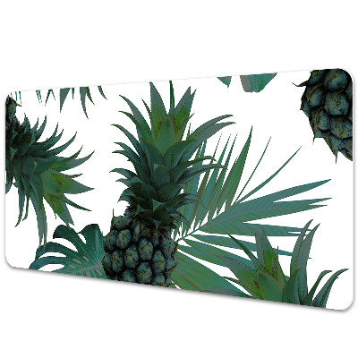 Desk pad green pineapples