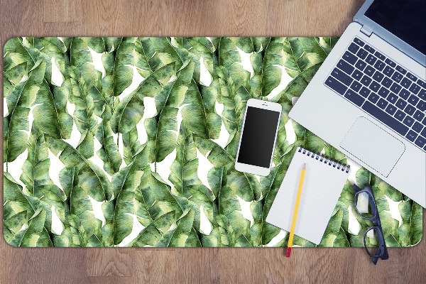 Full desk pad exotic leaves