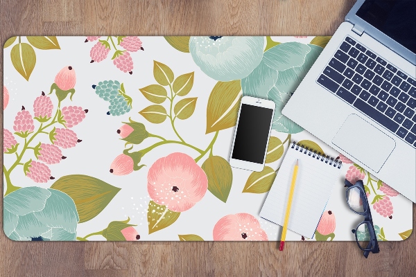 Desk pad Spring flowers