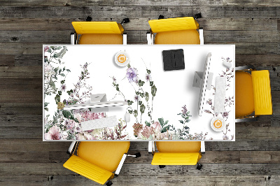 Desk pad pastel garden
