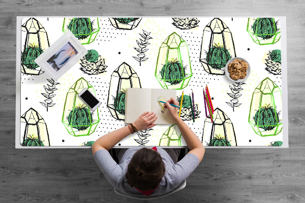 Full desk pad Cacti in lumps