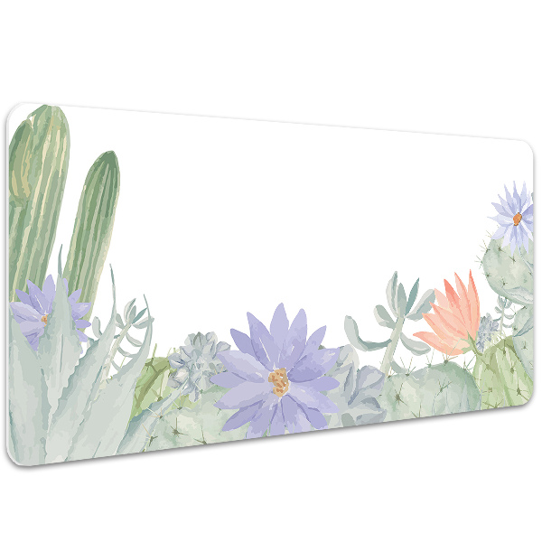 Full desk mat Cactus meadow