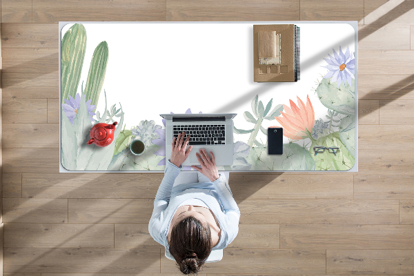 Full desk mat Cactus meadow