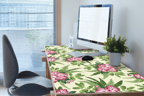 Full desk pad tropical Flowers