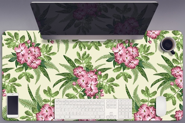 Full desk pad tropical Flowers