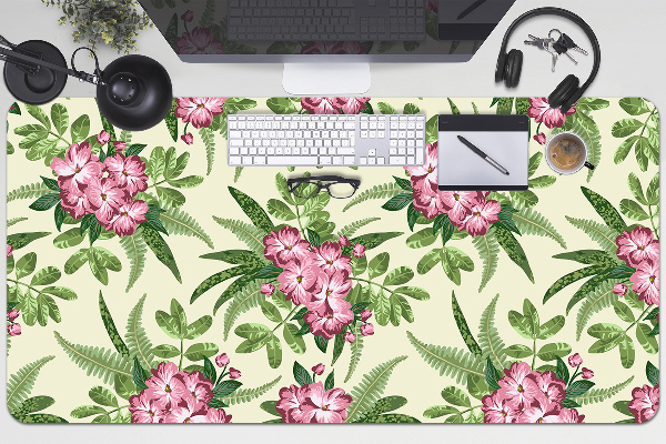 Full desk pad tropical Flowers