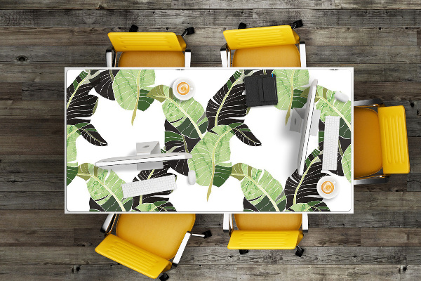 Full desk mat palm leaves