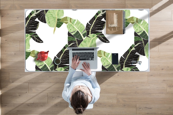 Full desk mat palm leaves