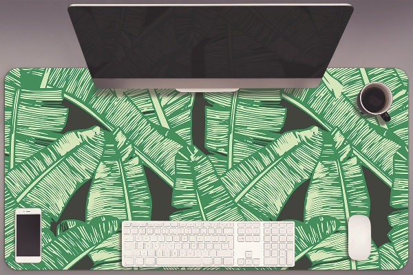 Full desk protector exotic palms
