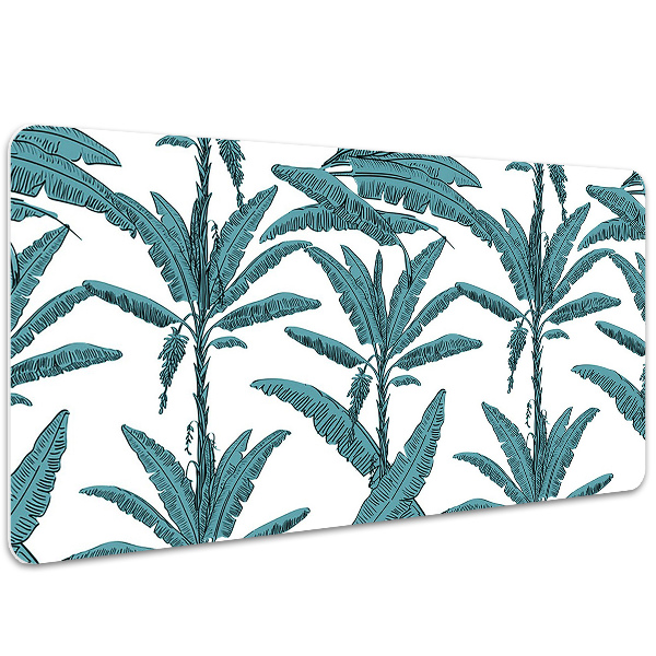 Desk pad palm branches