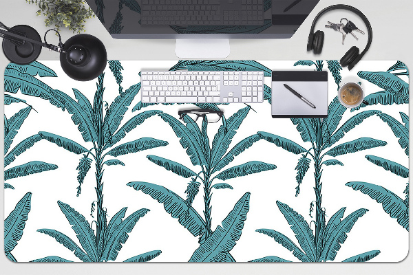Desk pad palm branches