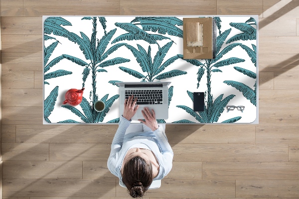Desk pad palm branches