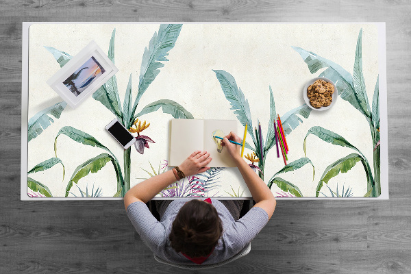 Desk mat jungle vegetation