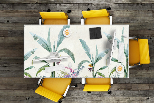 Desk mat jungle vegetation