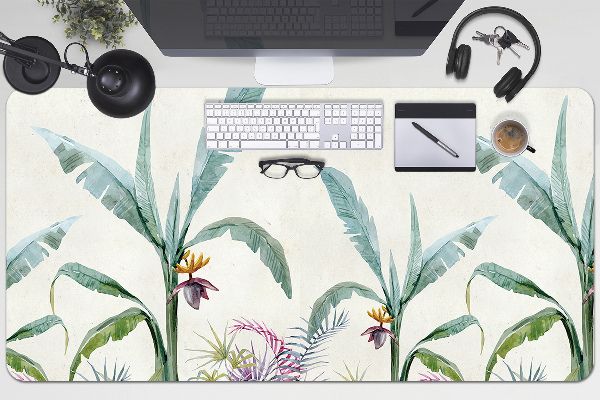 Desk mat jungle vegetation
