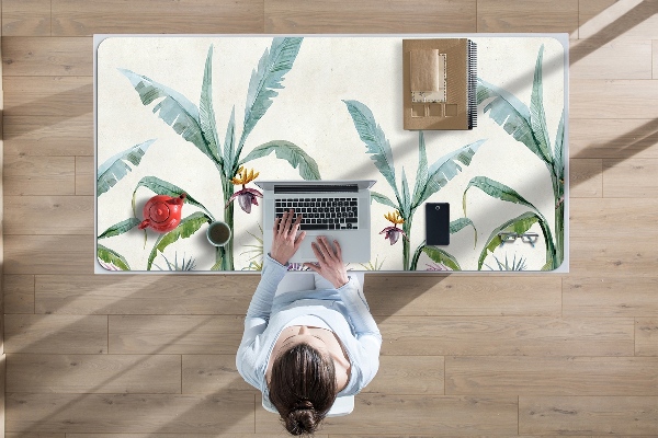 Desk mat jungle vegetation